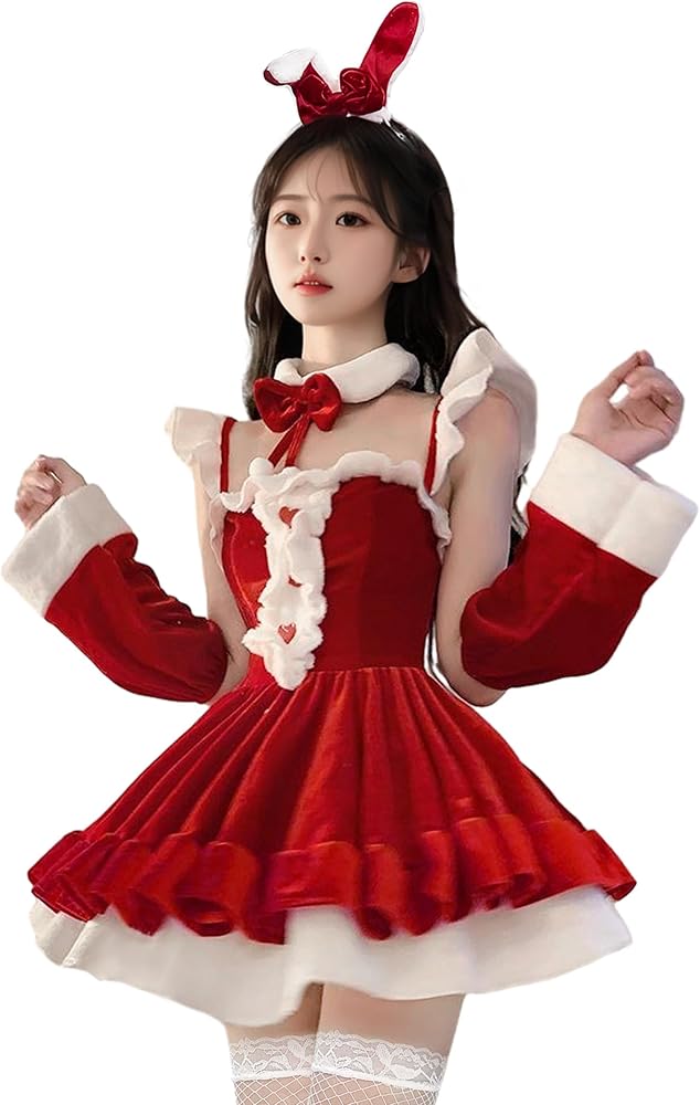 Amazon.co.jp: [GOKEI] サンタ コスプレ 豪華6点セット サンタクロース